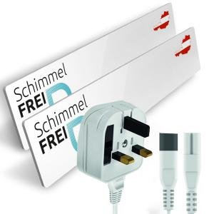 Mould Dry Set UK Plug - Mould Remover Wall Heating without Chemicals For Any Room